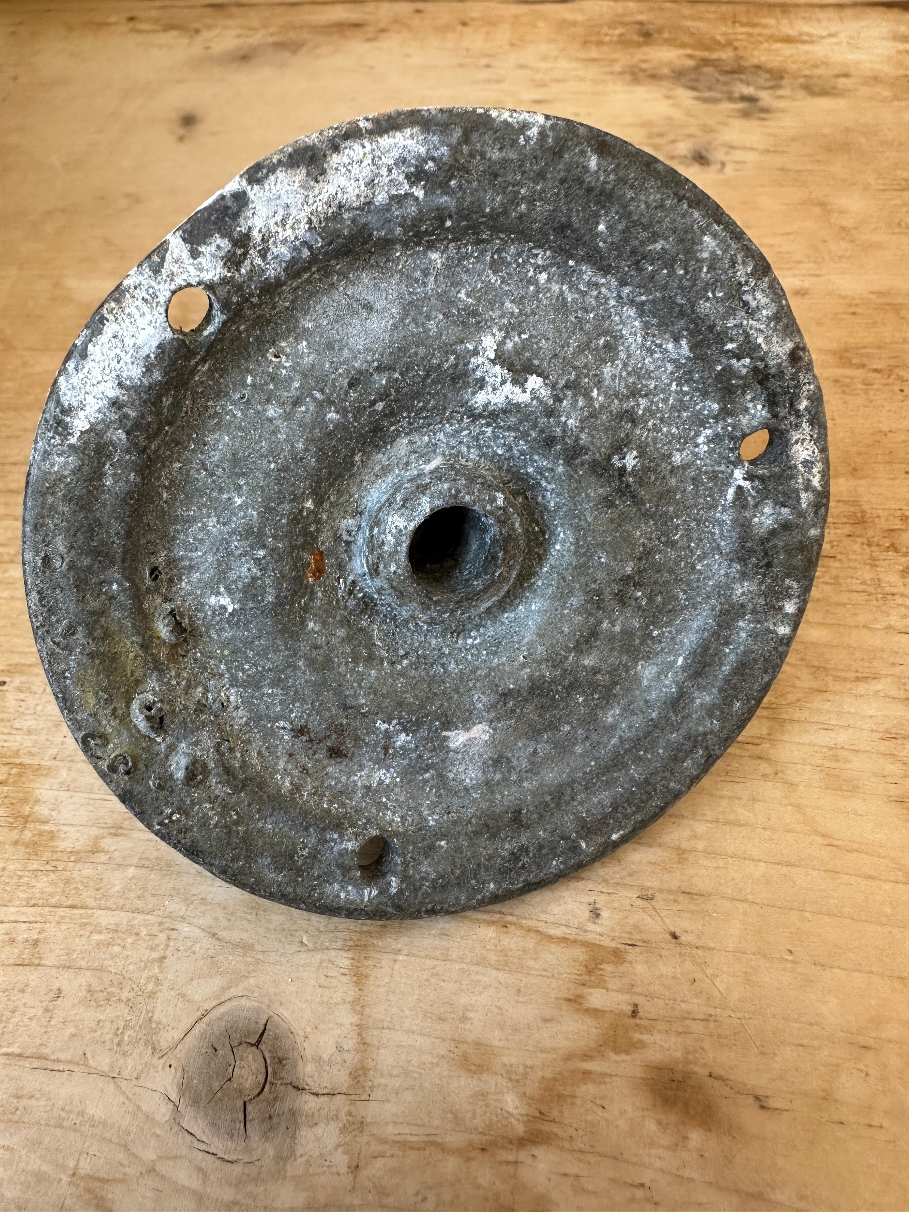 Antique galvanized hook