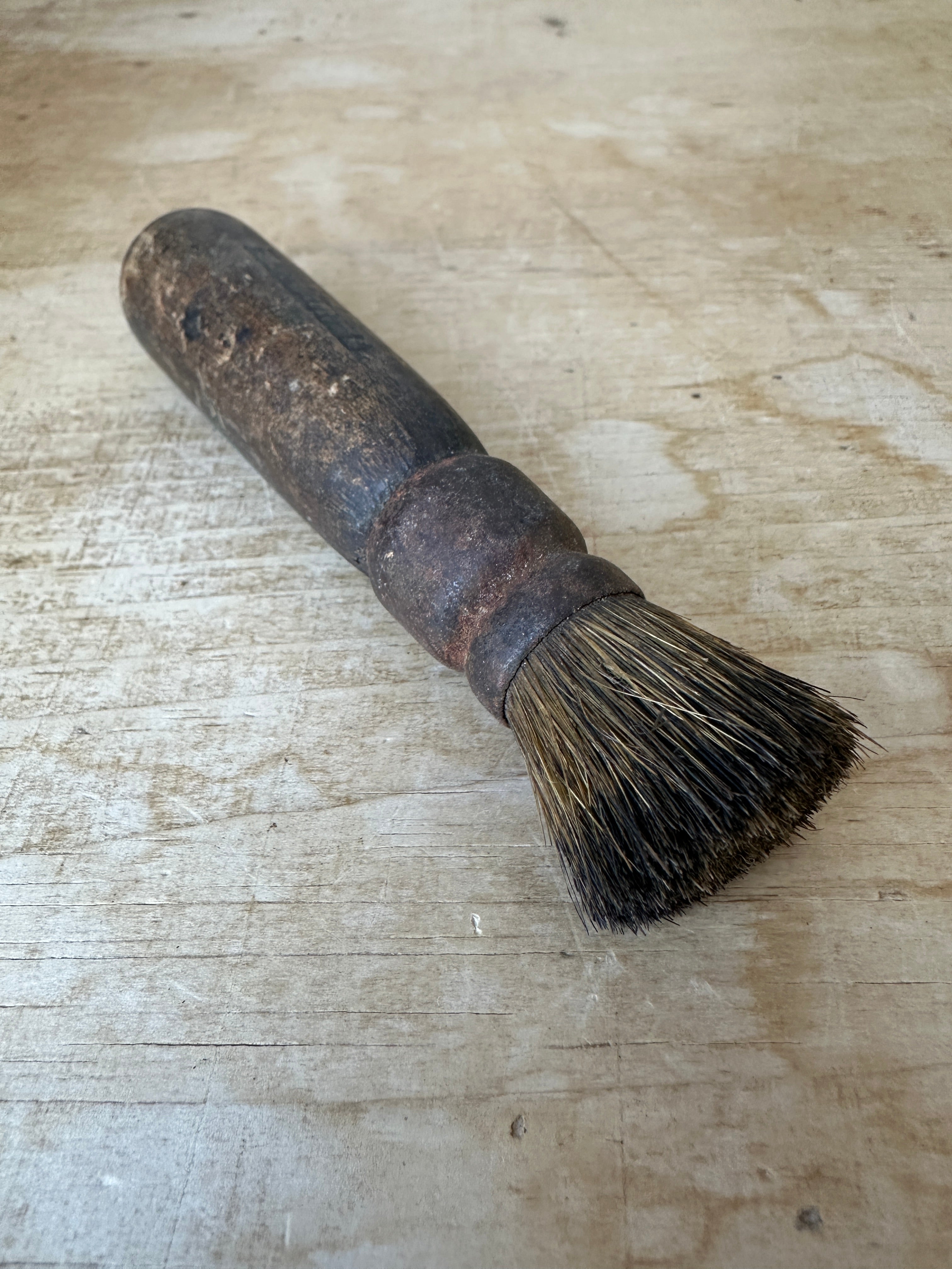 Antique French paintbrush