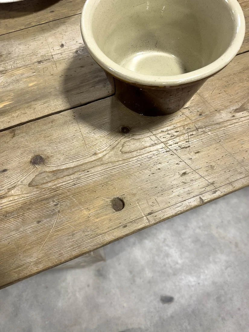 10’ antique kitchen island - House on Horizon