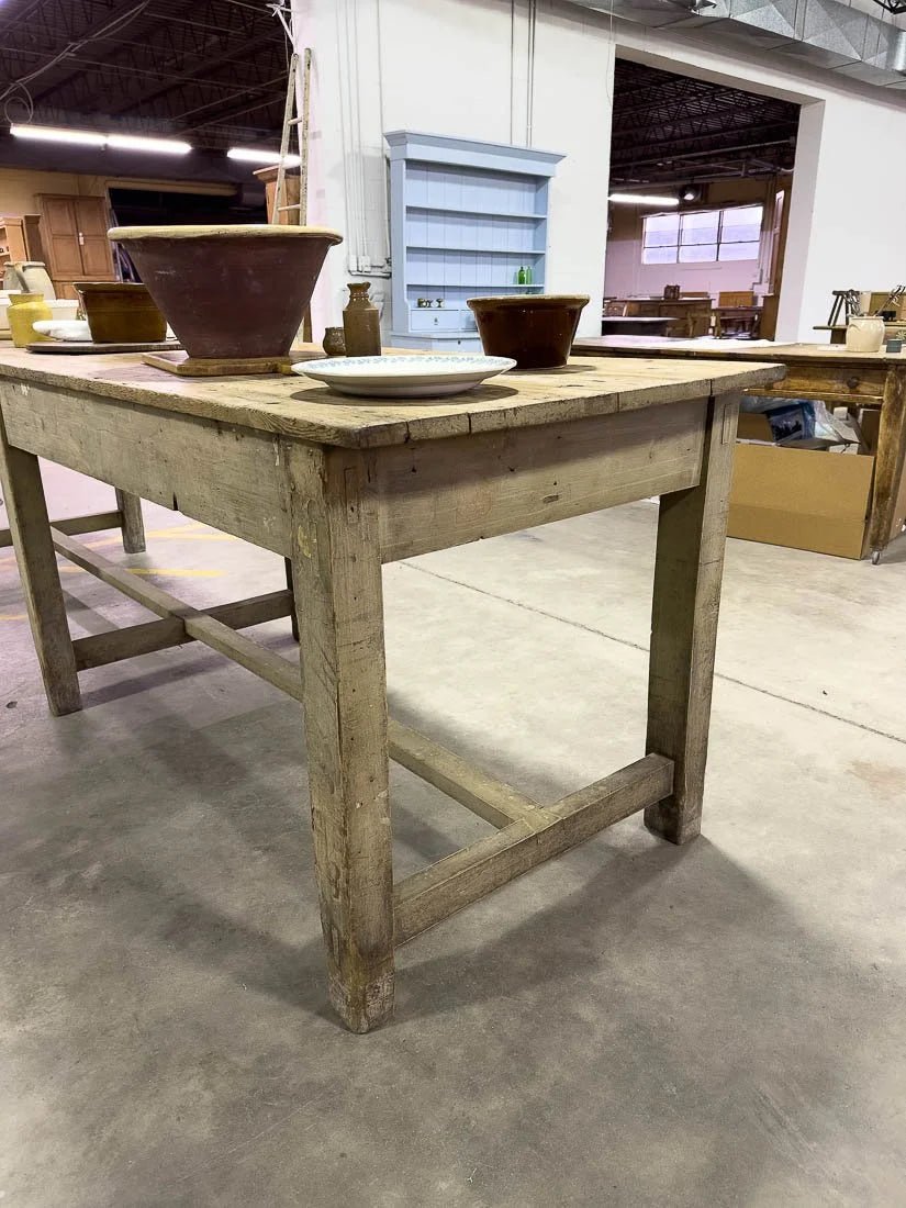 10’ antique kitchen island - House on Horizon