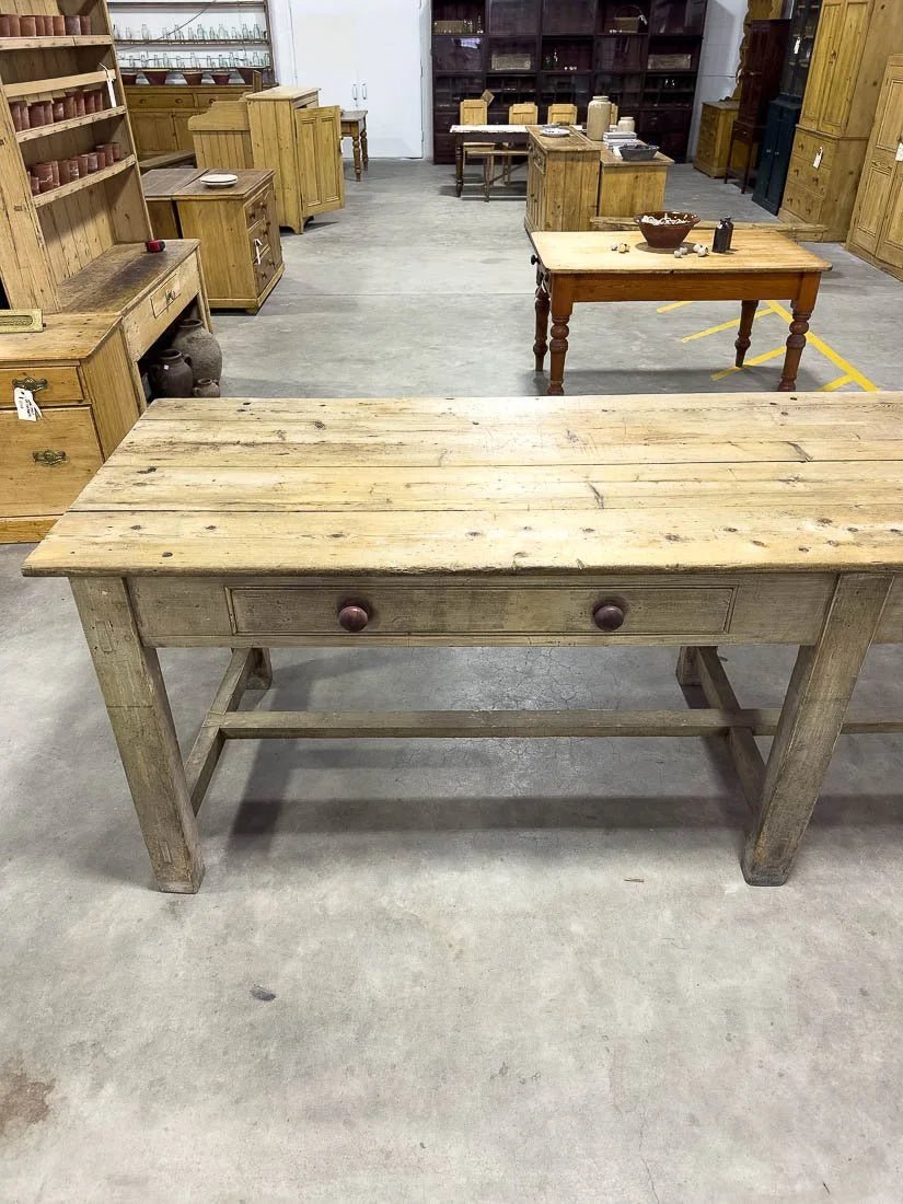 10’ antique kitchen island - House on Horizon