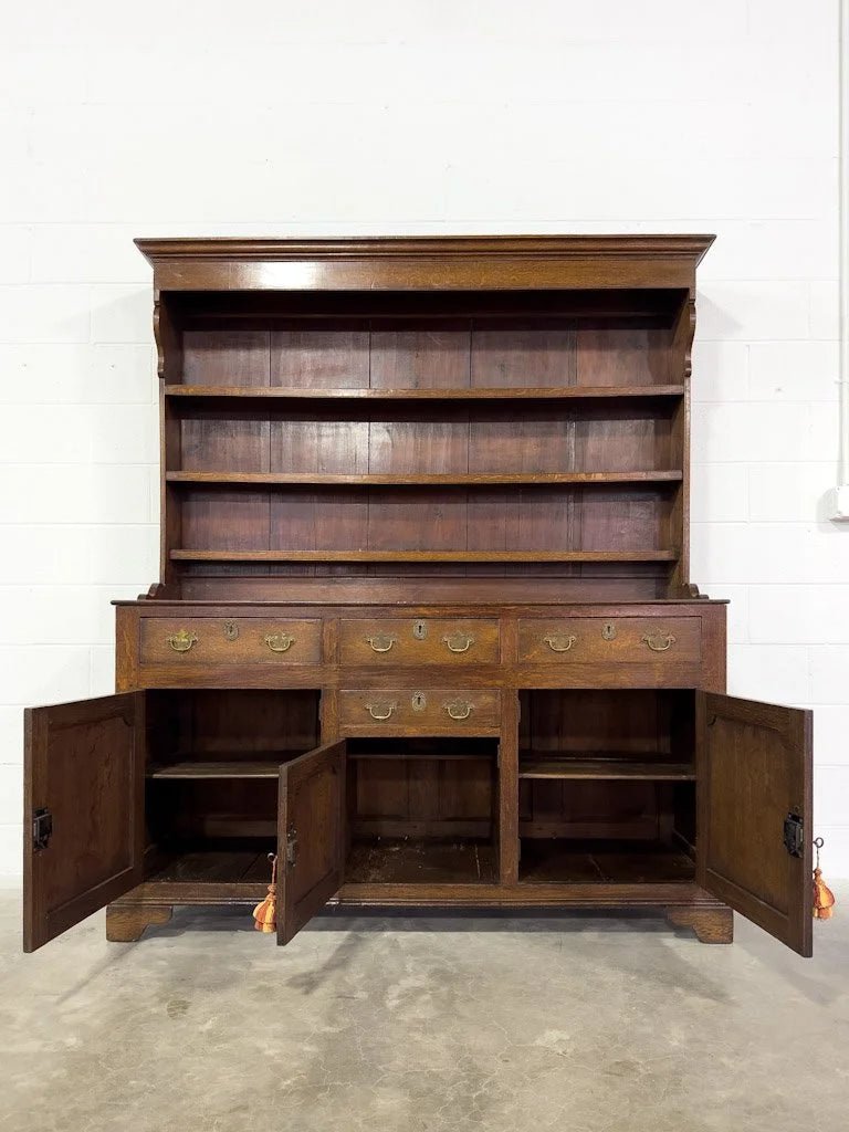 1800s Welsh oak kitchen dresser - House on Horizon
