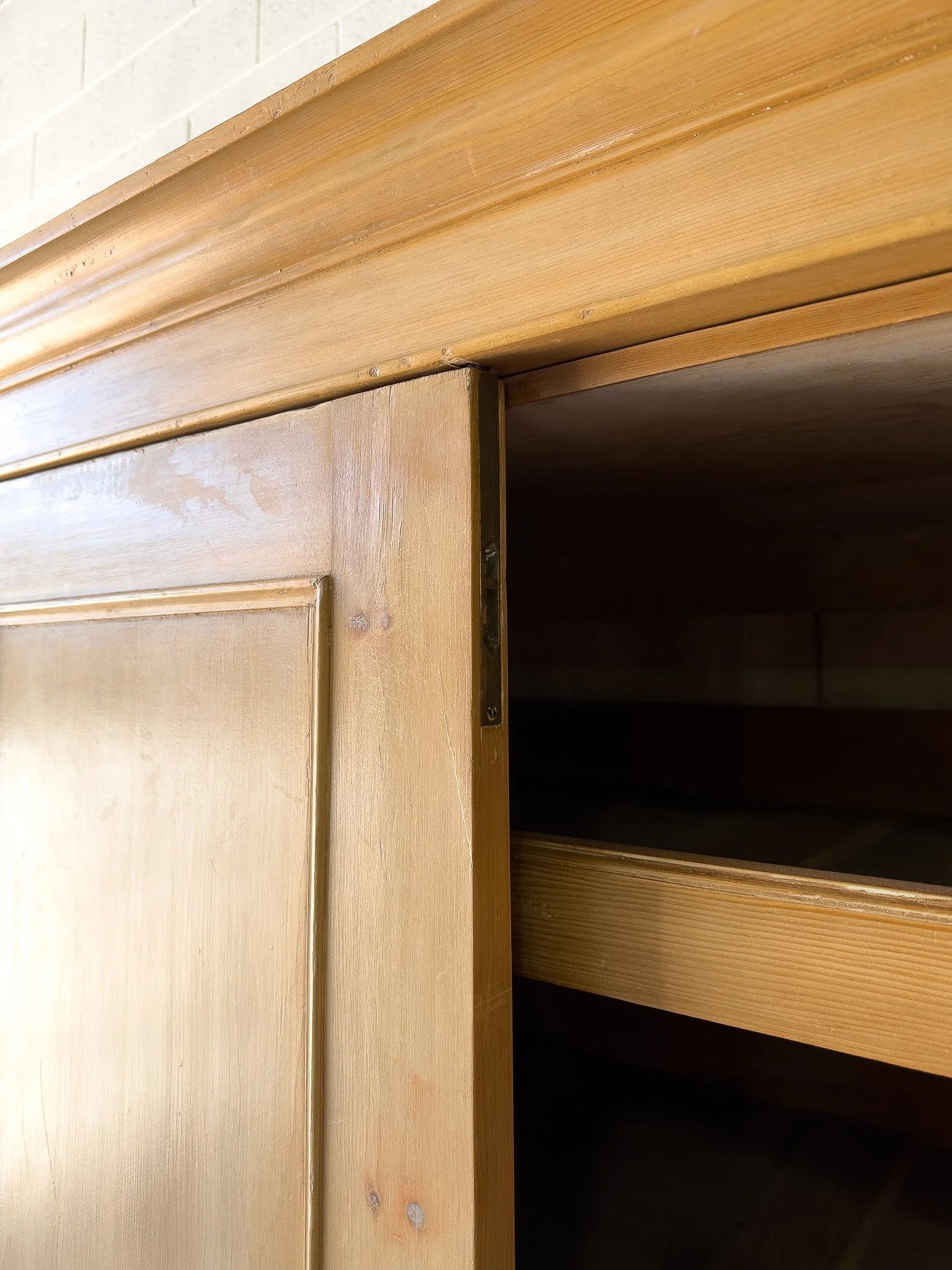 Victorian Pine Wardrobe