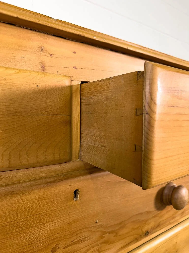 Small set of antique English drawers