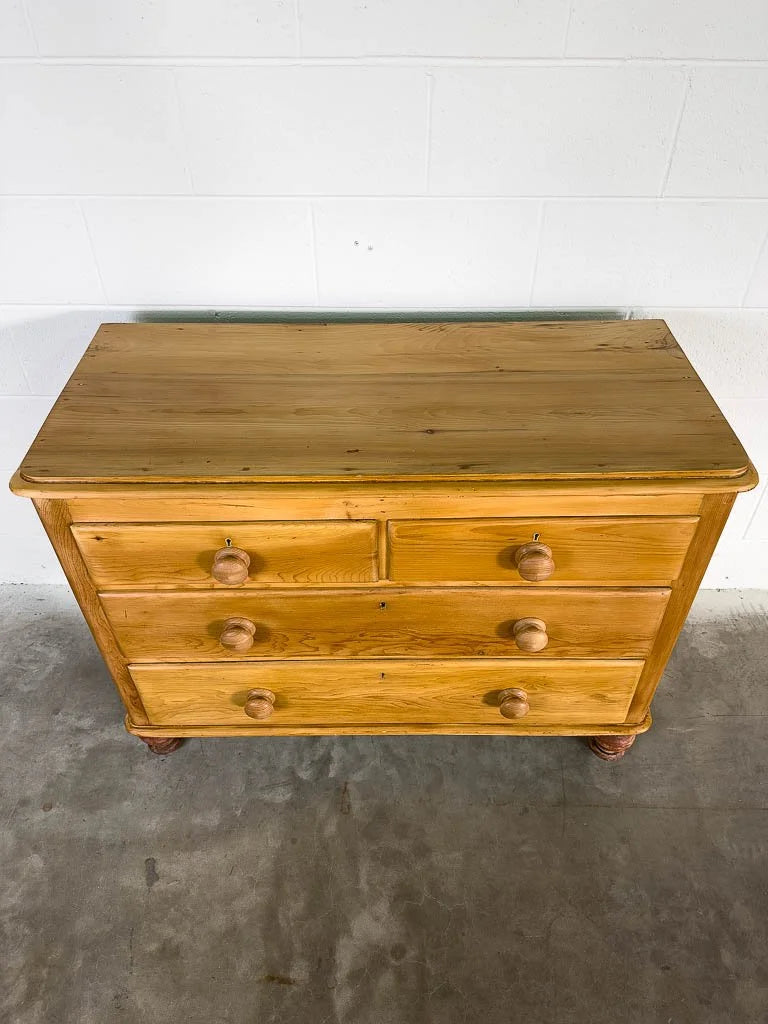 Small set of antique English drawers