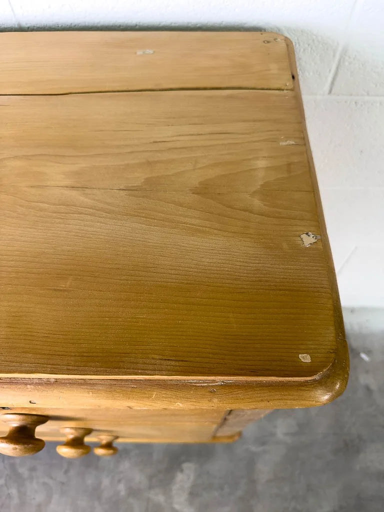 Antique English pine dresser