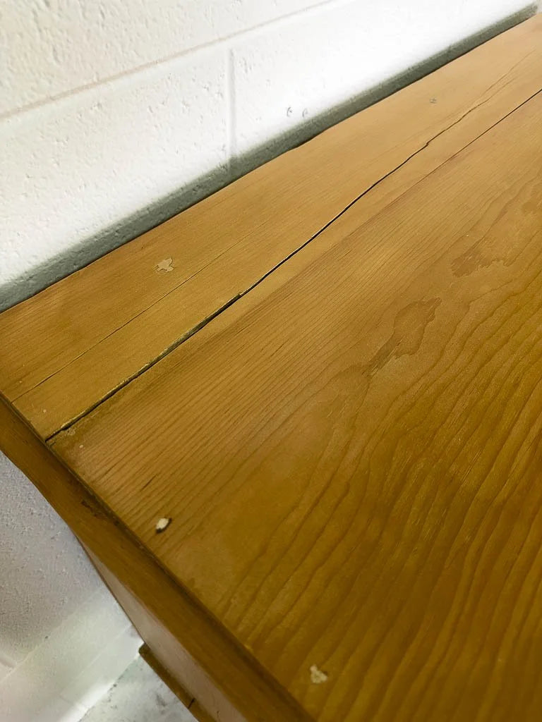 Antique English pine dresser