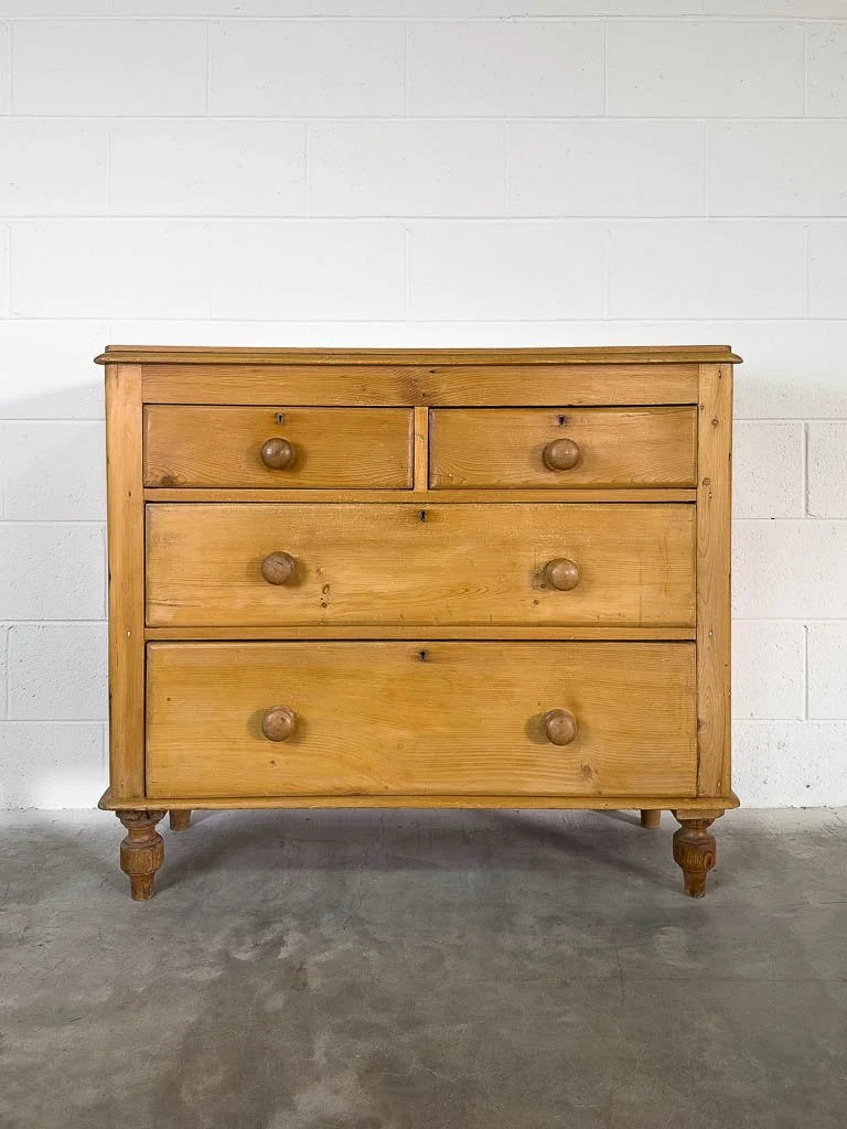 Antique English pine dresser