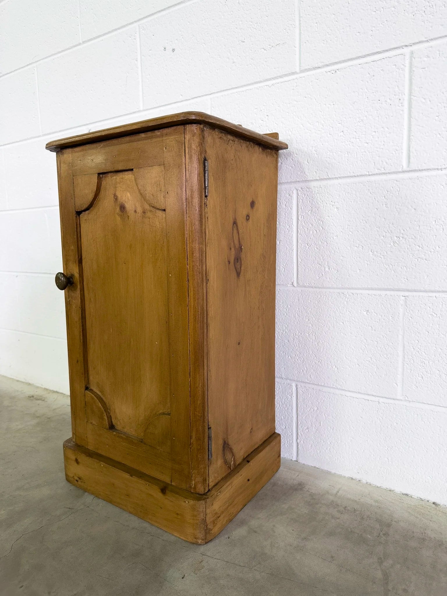 Small antique pine cupboard