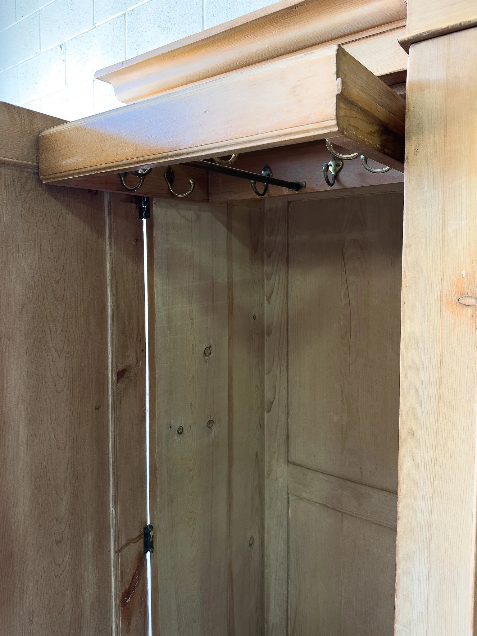 Victorian Pine Wardrobe