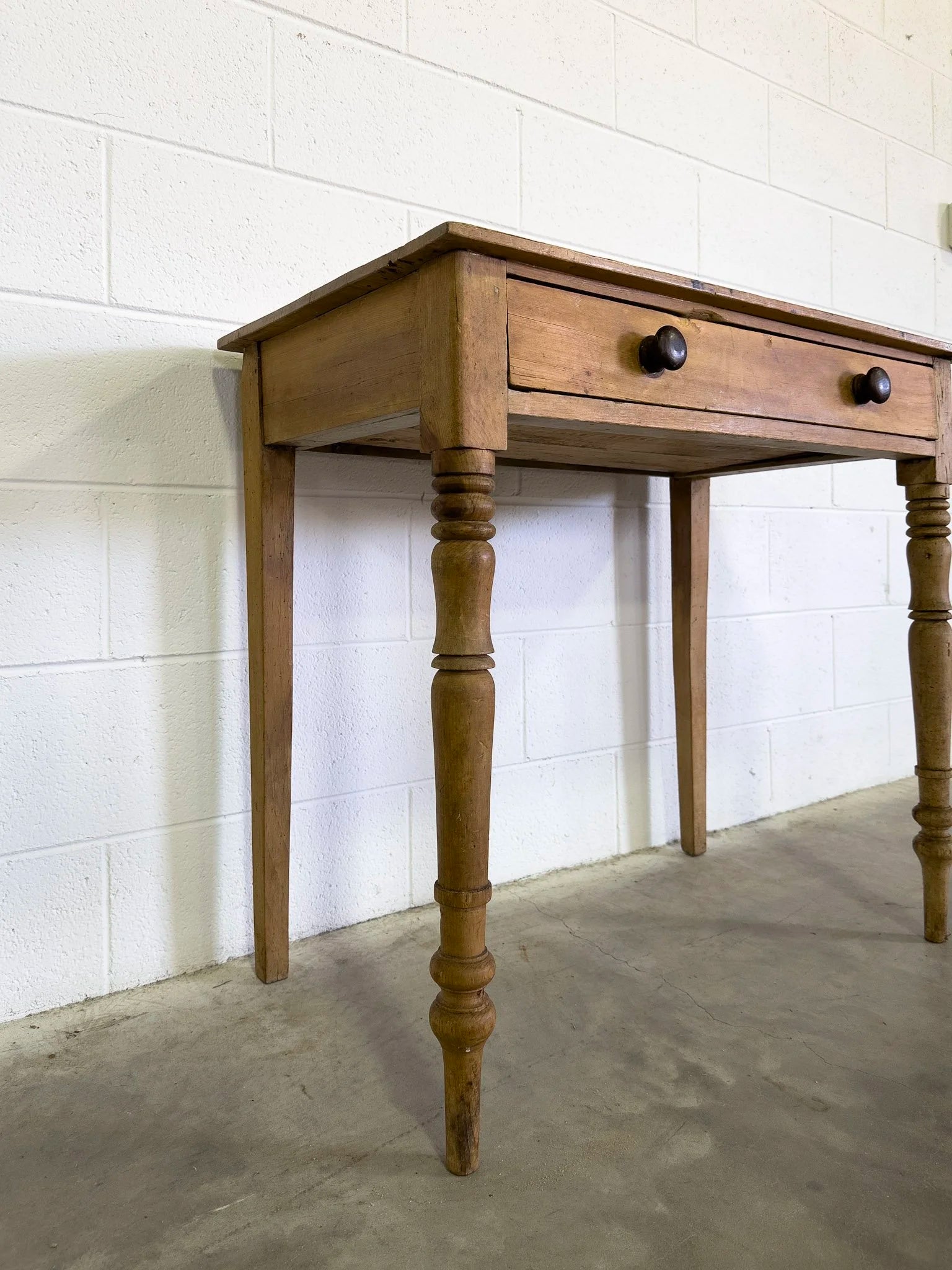 Victorian pine washstand