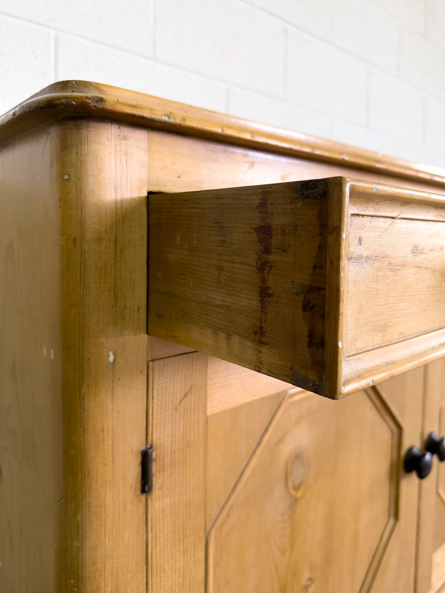 Charming Antique Pine Sideboard