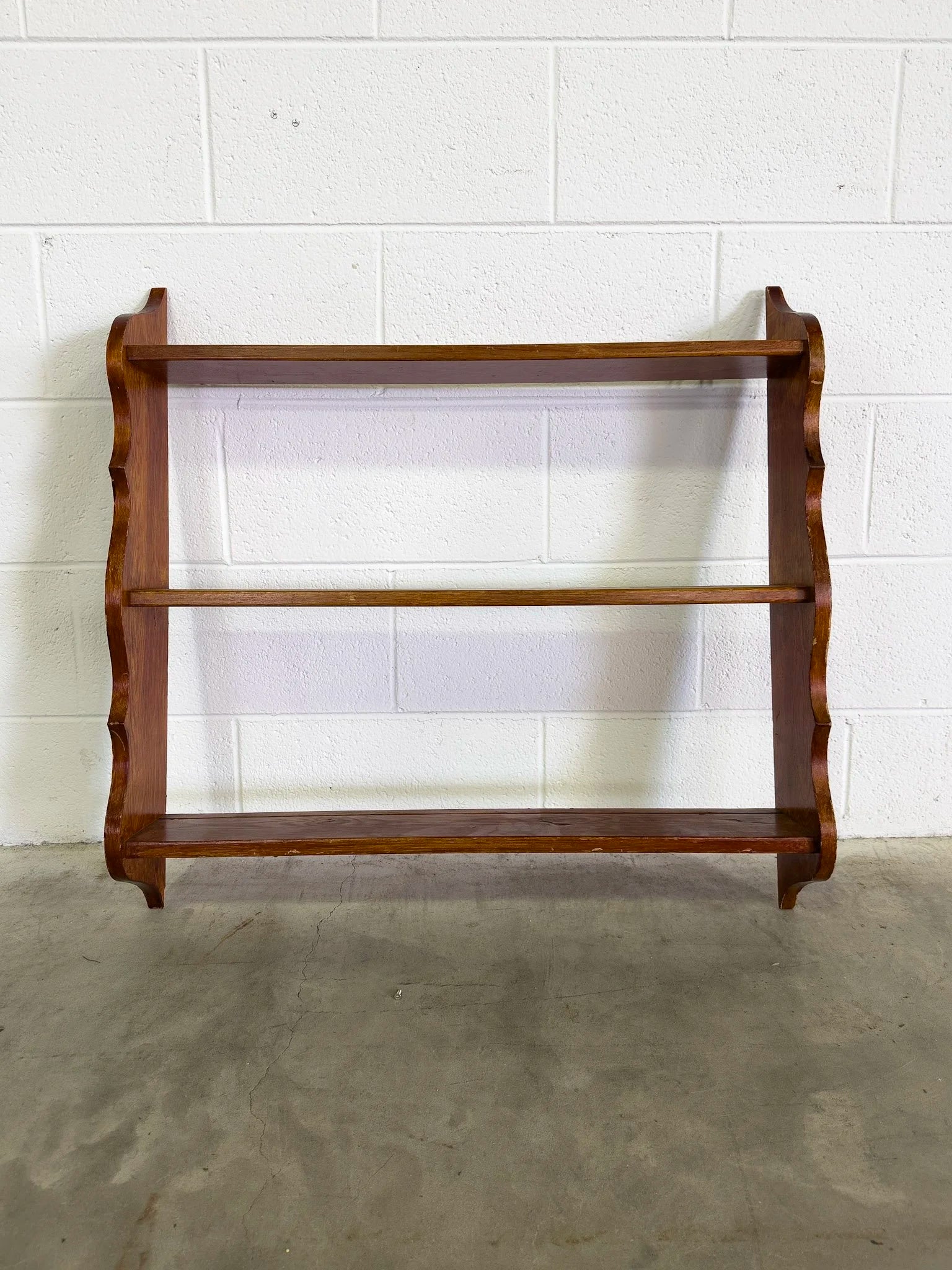 Antique Pine Wall Shelf