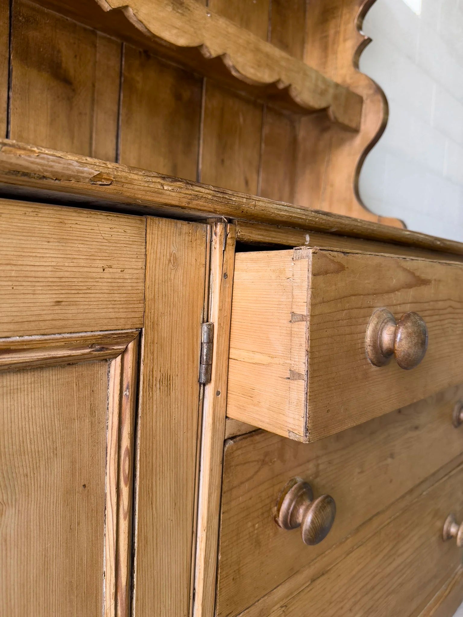 Antique Irish Kitchen Dresser