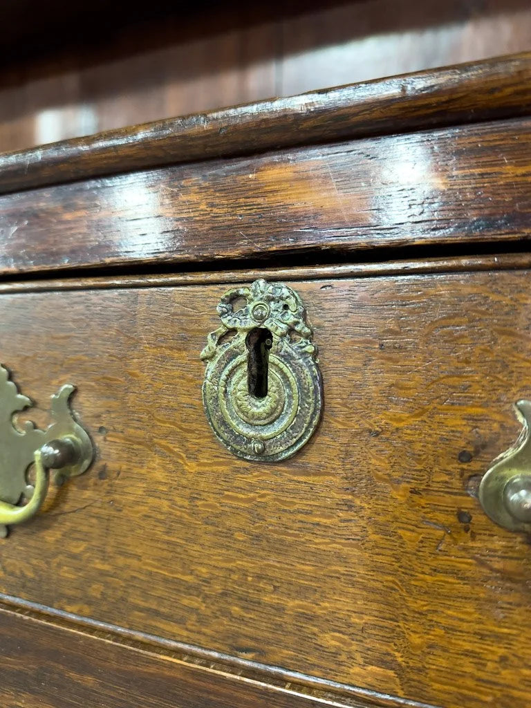 1800s Welsh oak kitchen dresser
