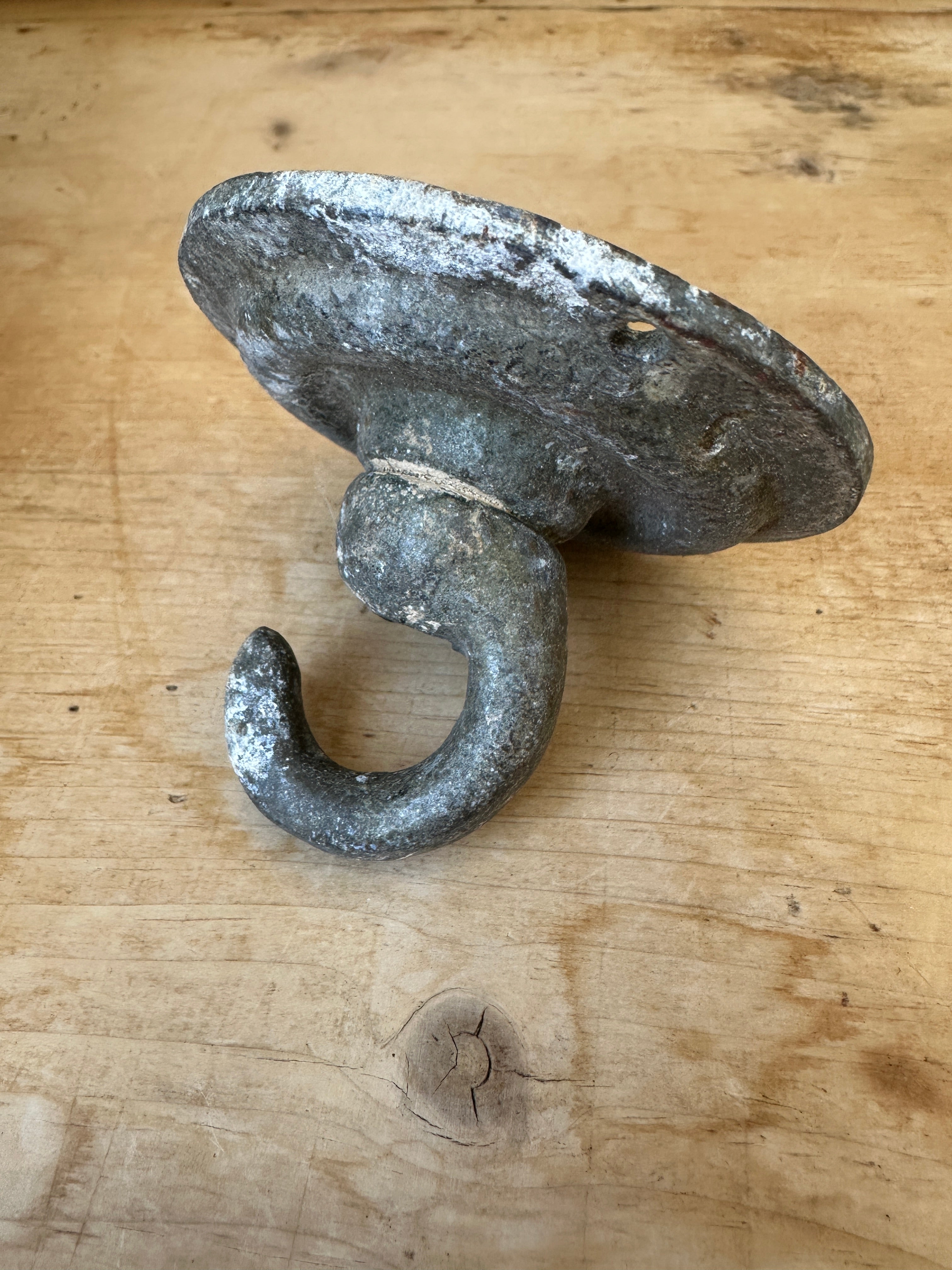Antique galvanized hook