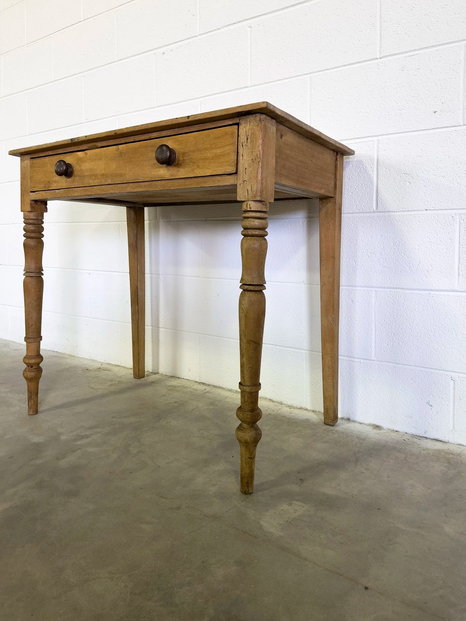 Victorian pine washstand