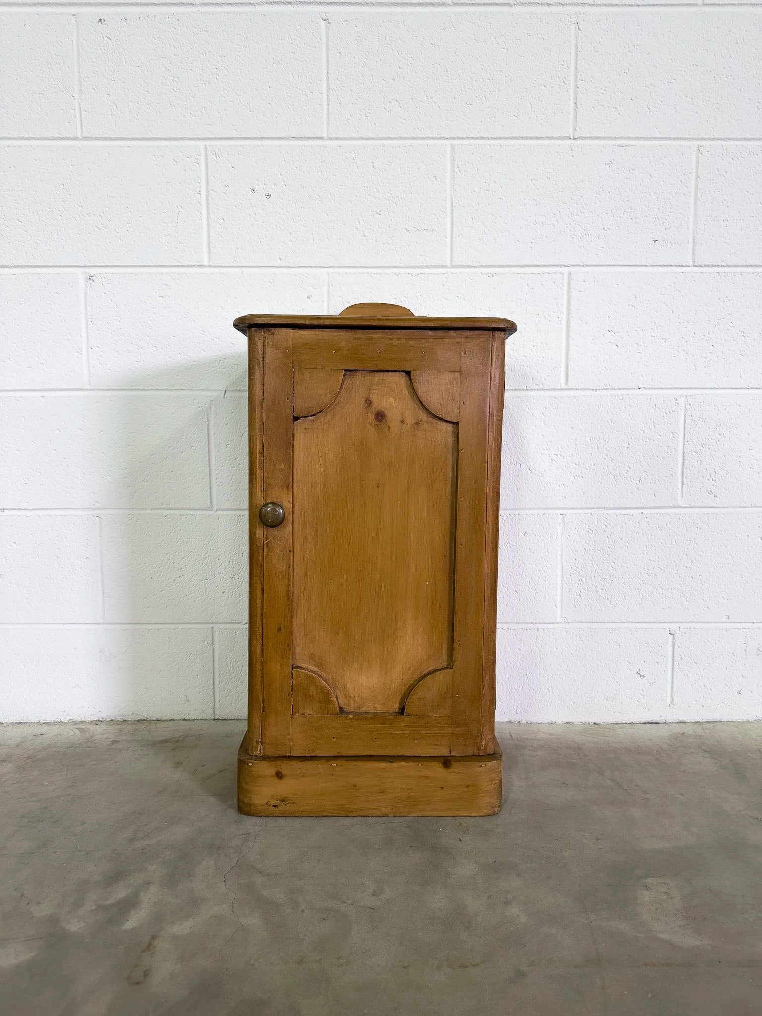 Small antique pine cupboard