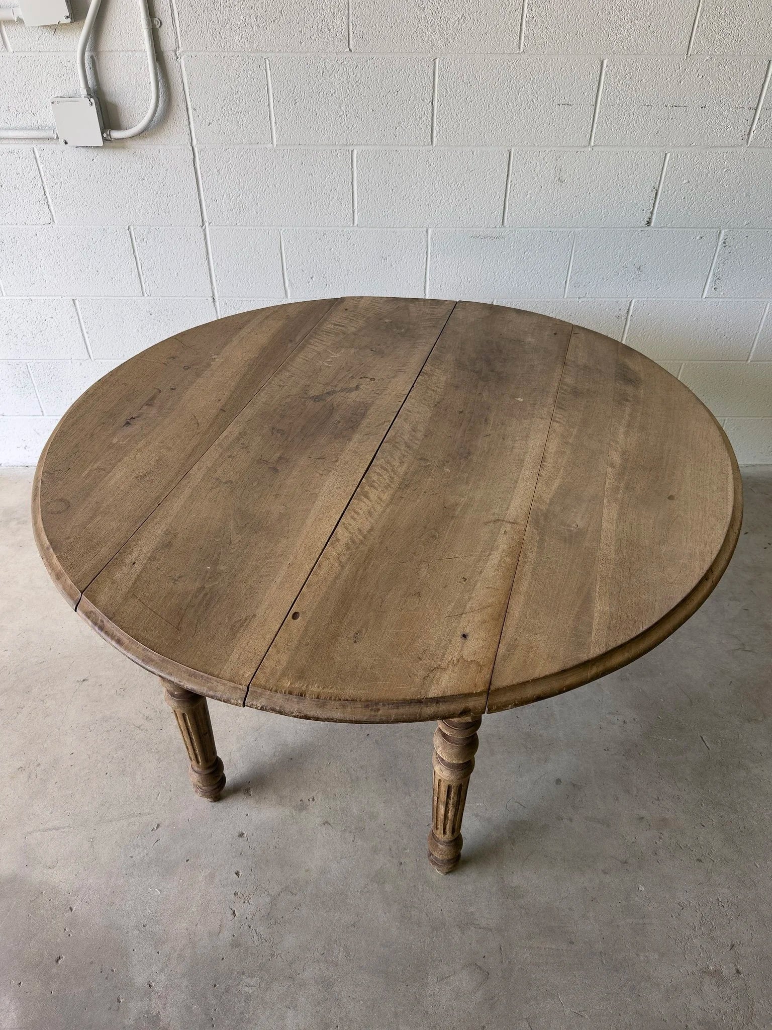 Antique French Drop Leaf Table