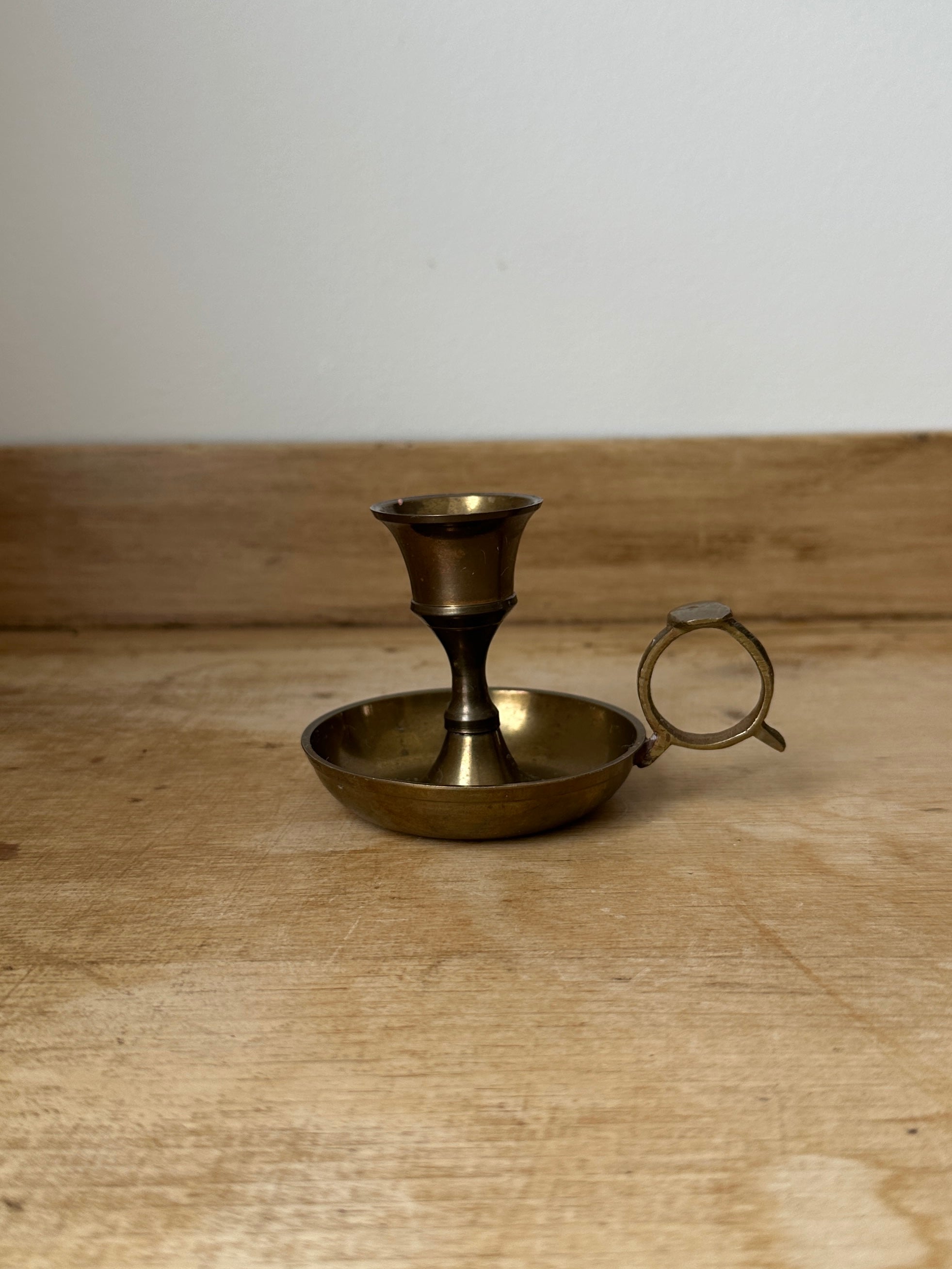Brass candlestick