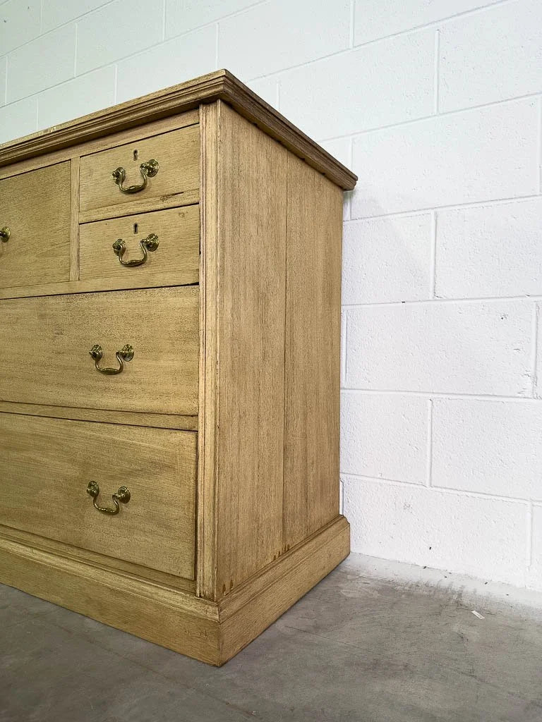 Imported antique drawers with brass handles