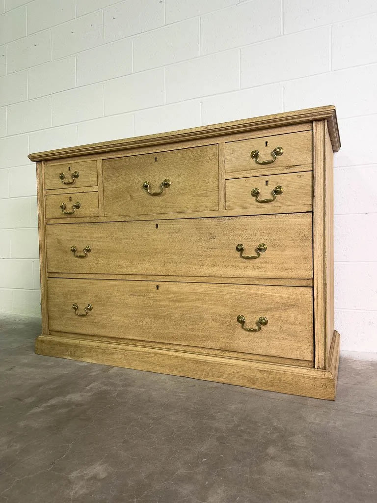 Imported antique drawers with brass handles
