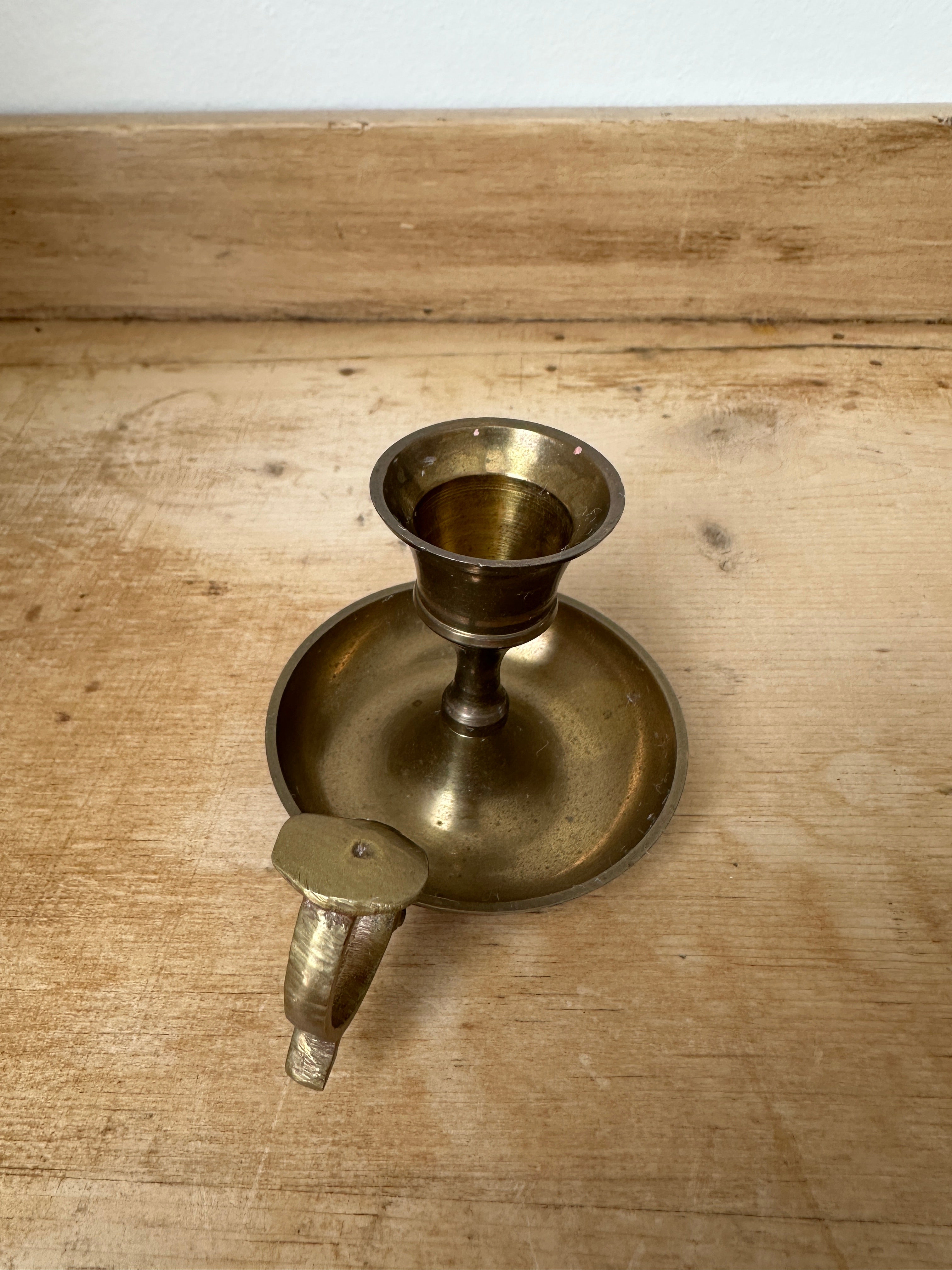 Brass candlestick