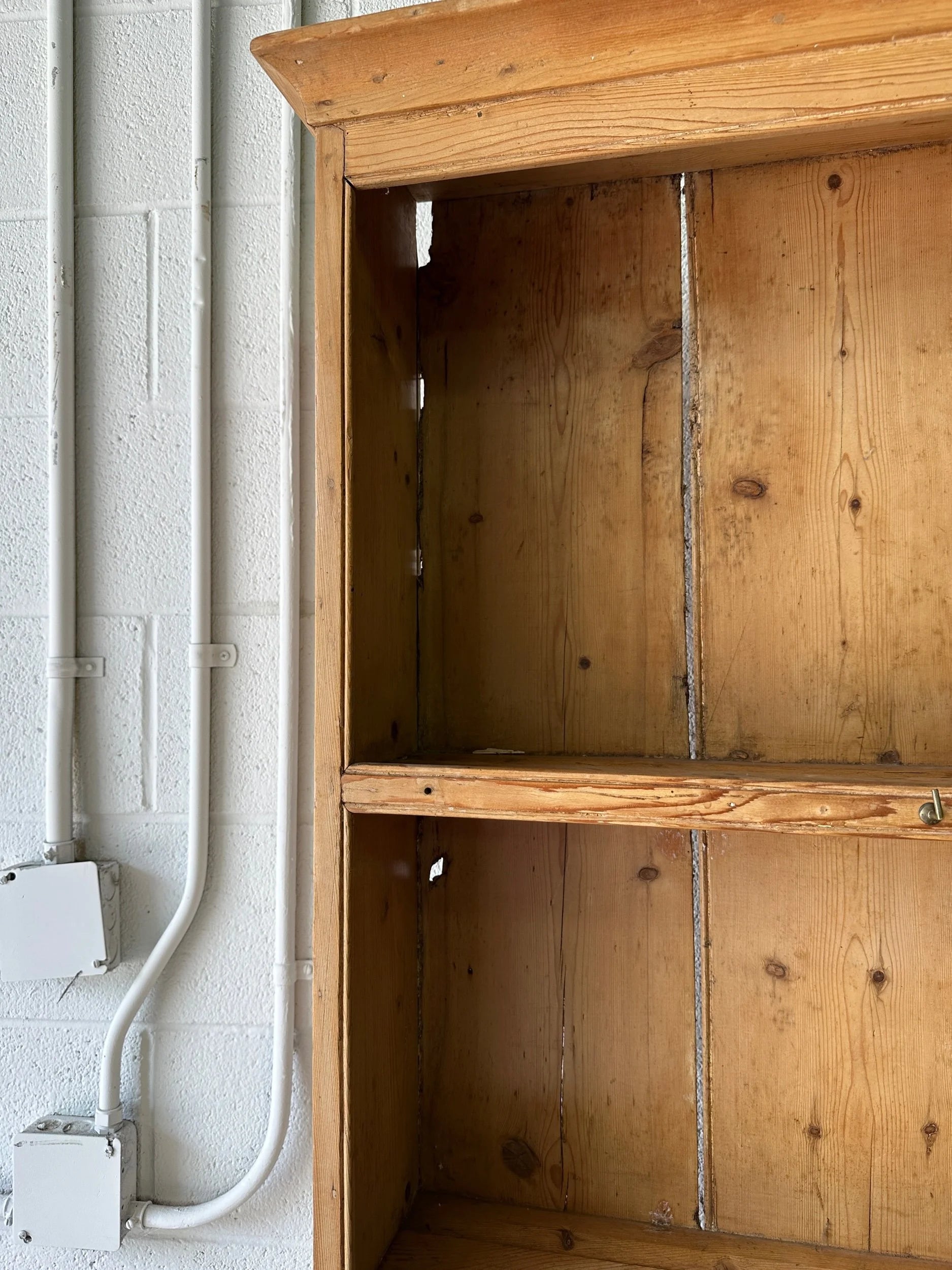 Antique pine kitchen dresser