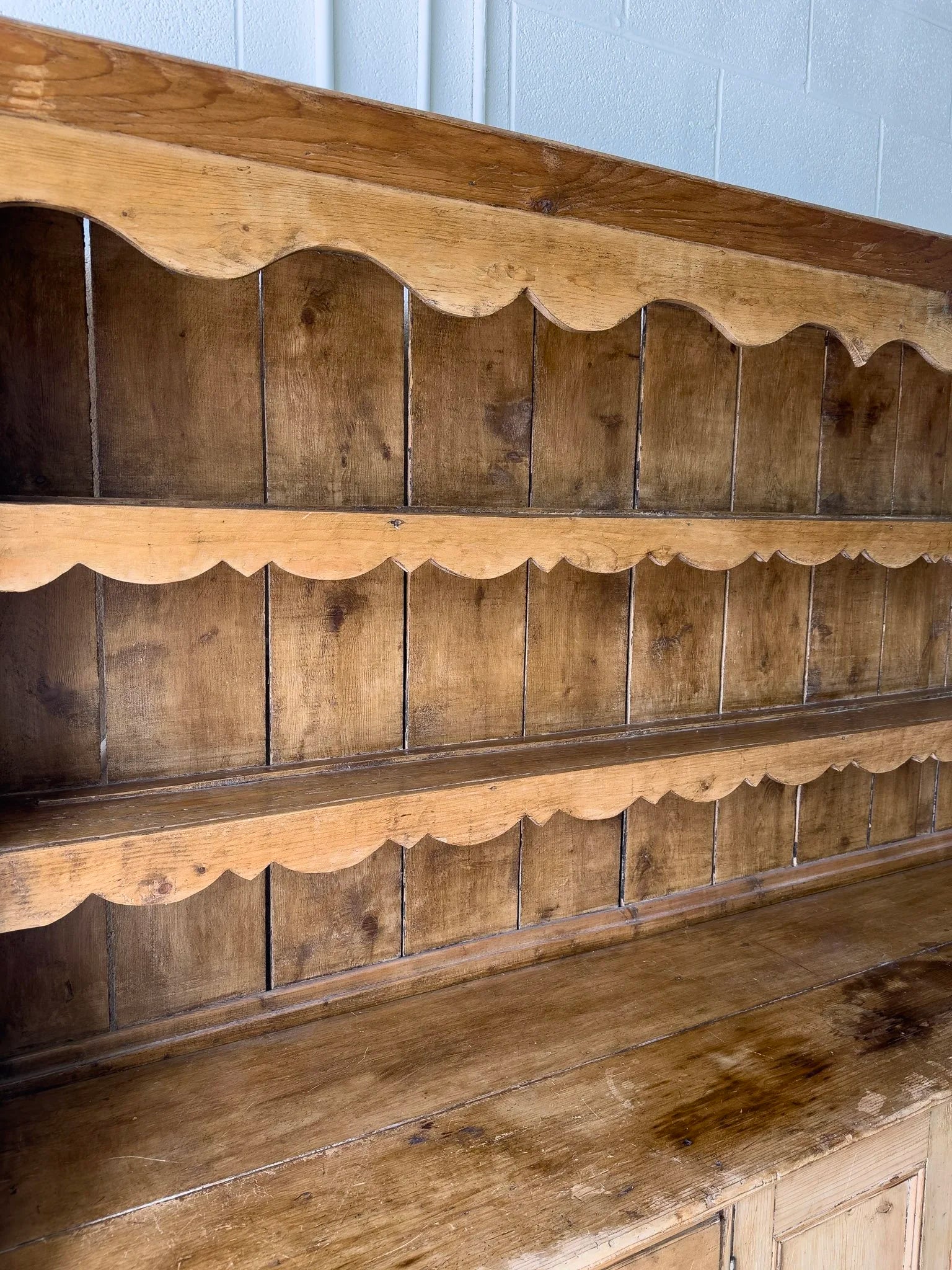 Antique Irish Kitchen Dresser
