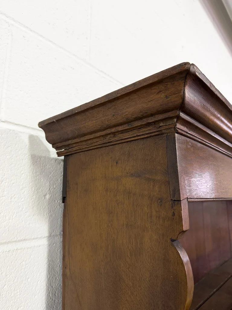 1800s Welsh oak kitchen dresser