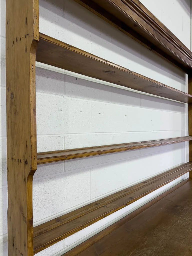 Incredible English pine kitchen dresser
