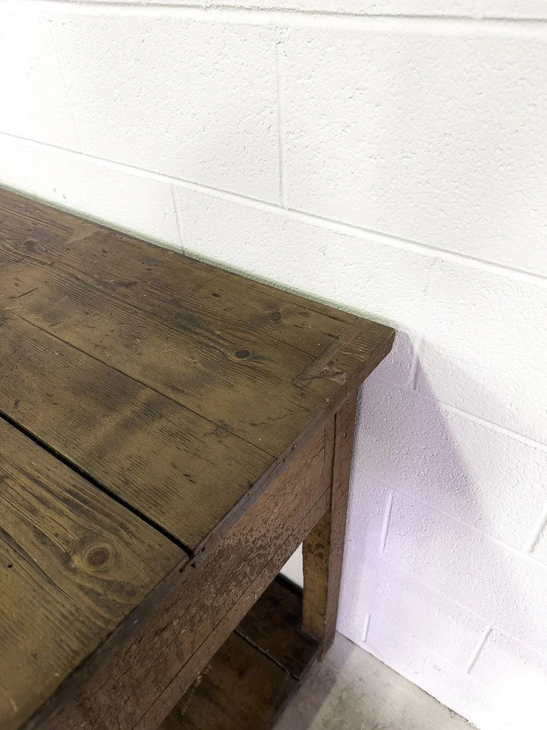 Antique English potboard base or sideboard