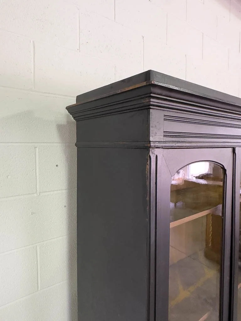 Antique book or display case