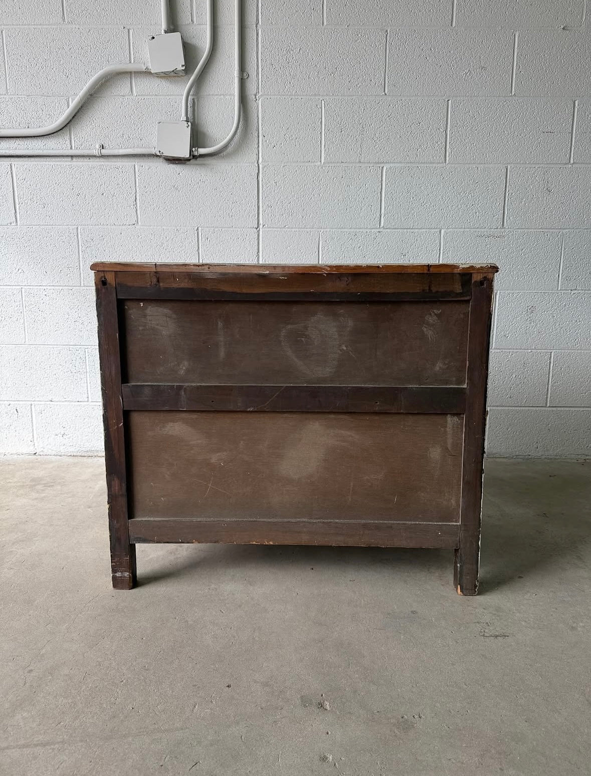 Small antique French set of painted drawers