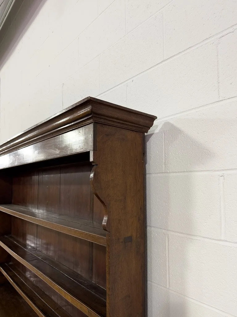 1800s Welsh oak kitchen dresser