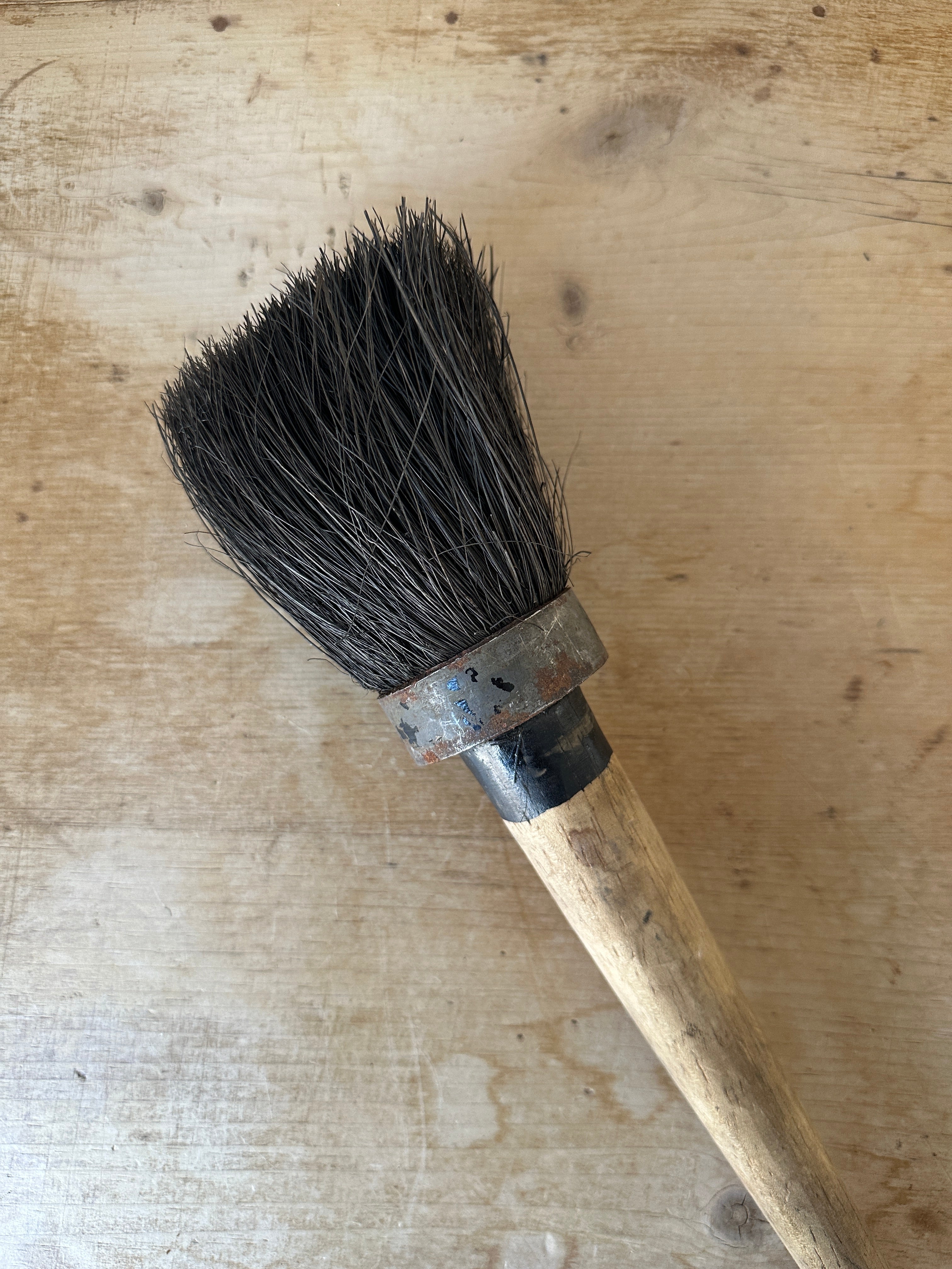 Antique French paintbrush