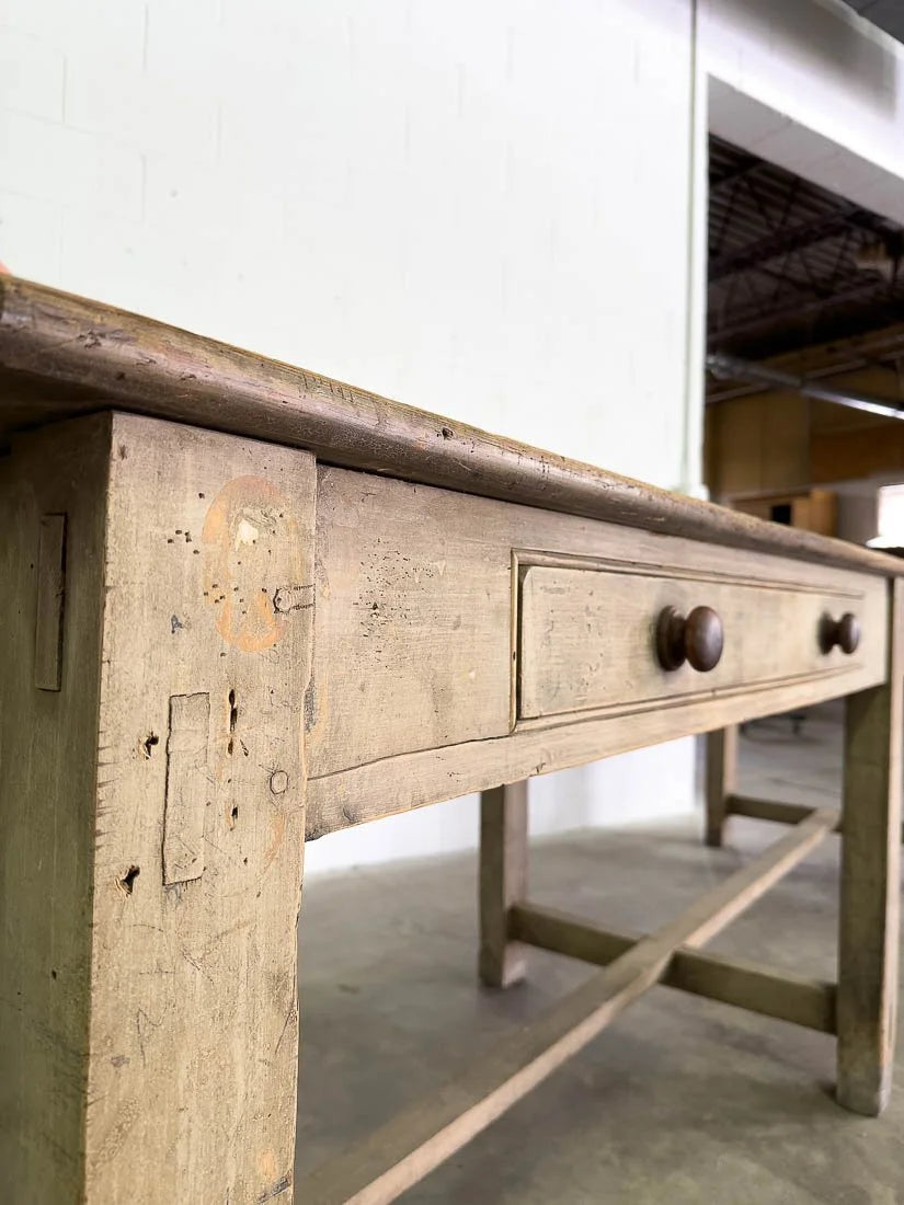 10’ antique kitchen island