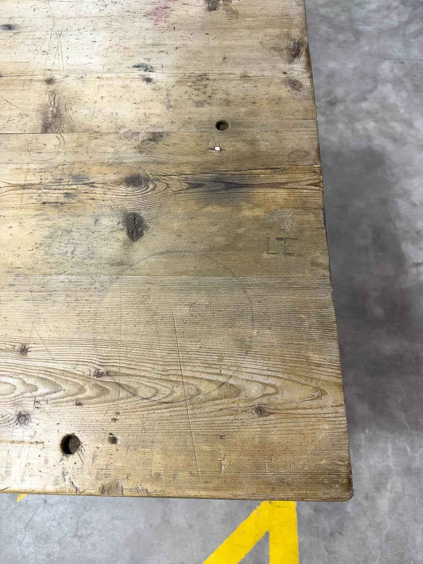 10’ antique kitchen island