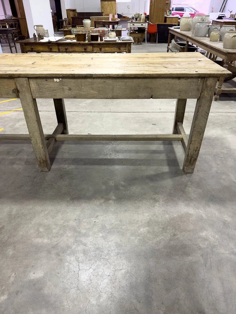 10’ antique kitchen island