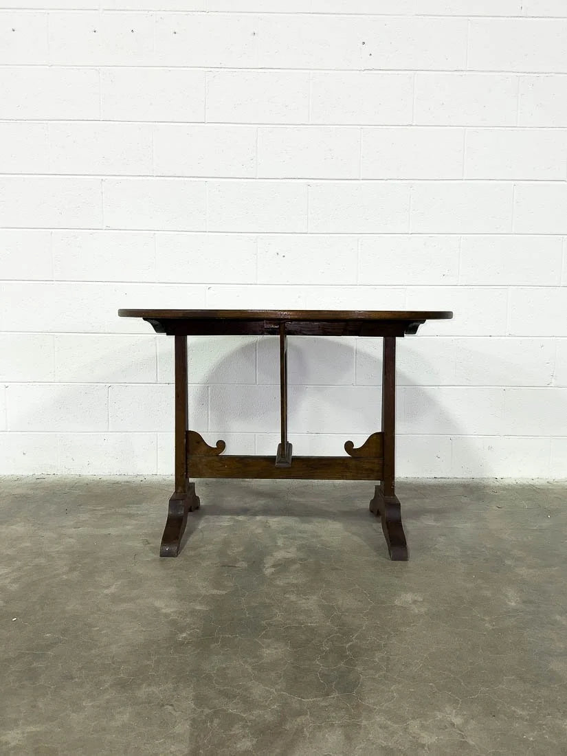 Antique oak orchard table