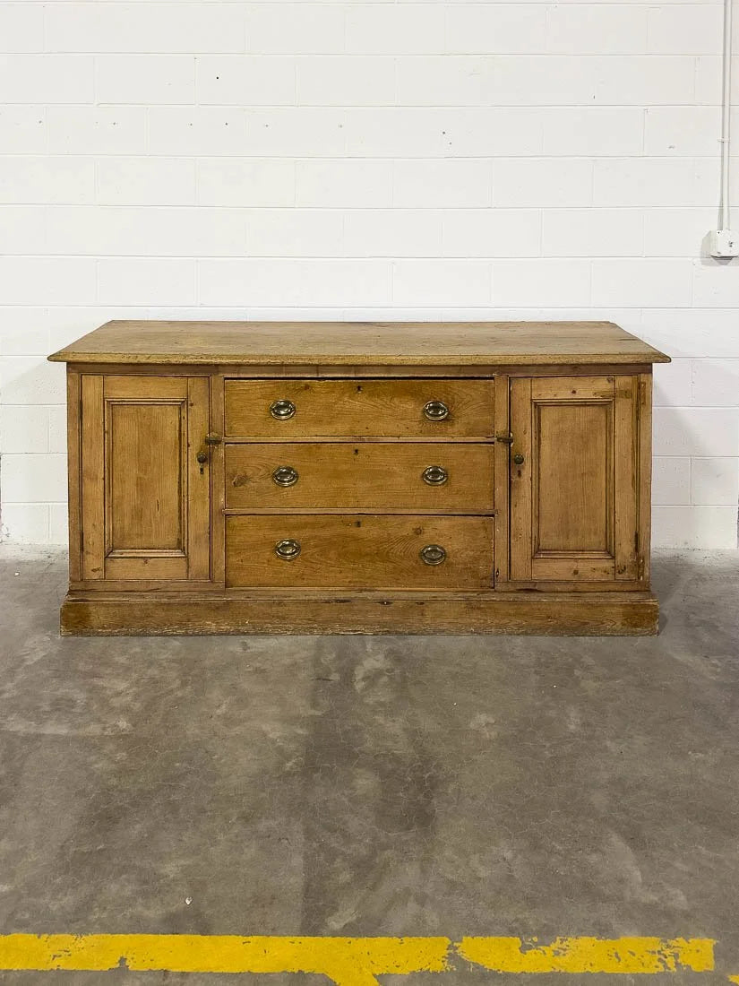 Georgian pine sideboard