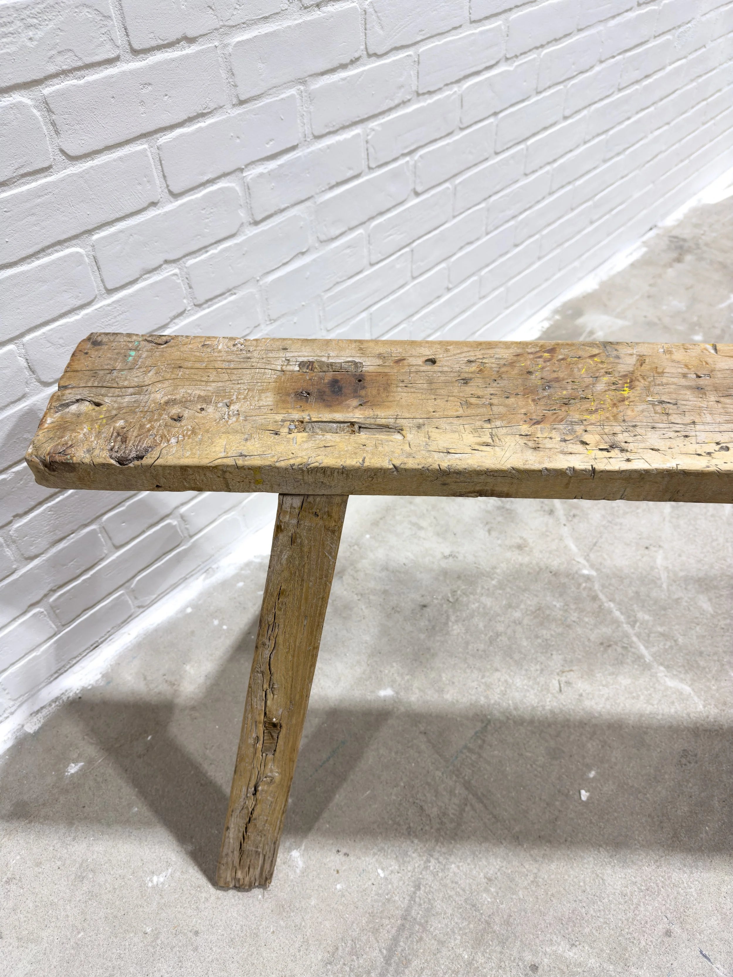 Skinny Elm bench #1