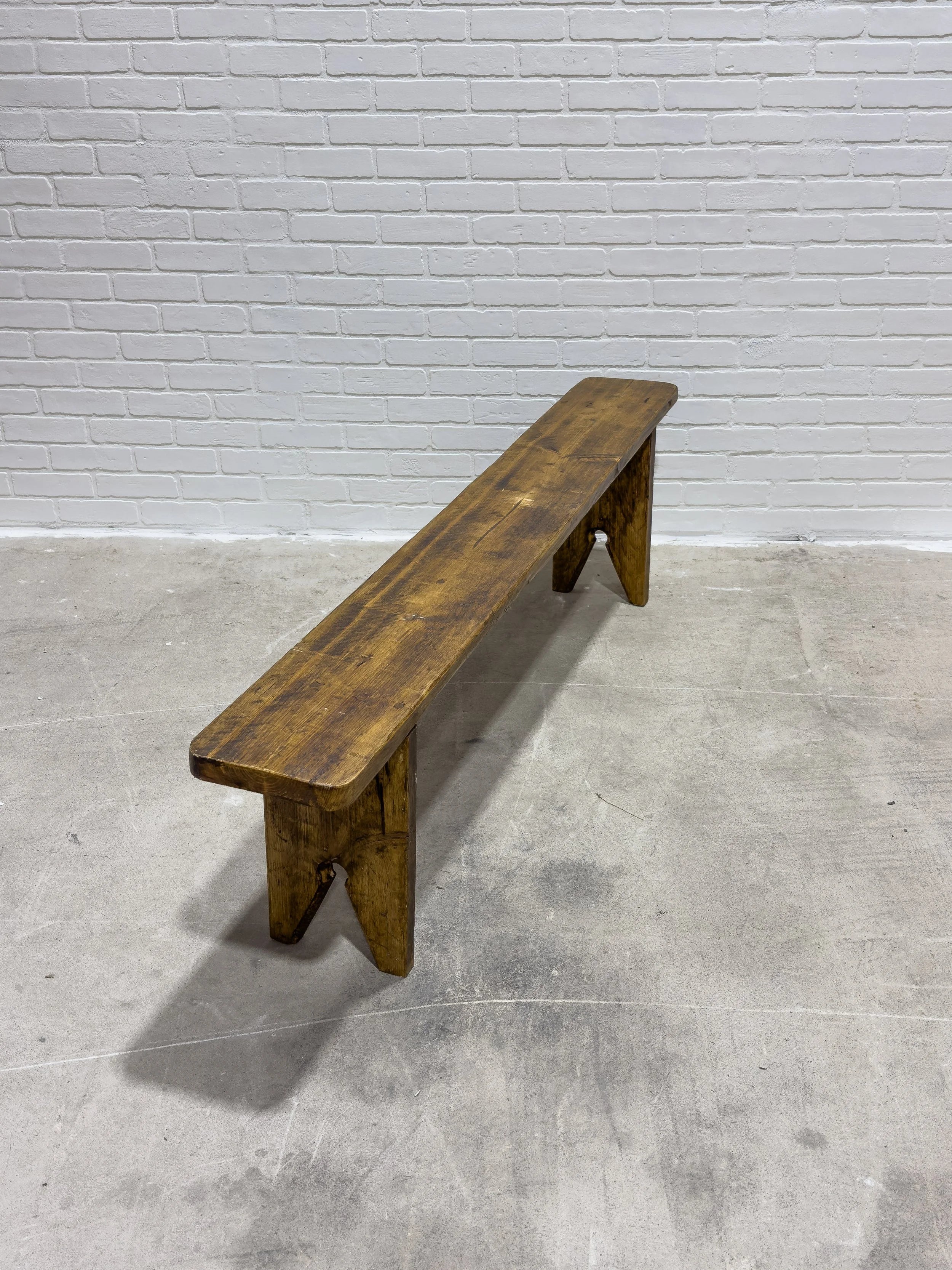 Rustic vintage bench