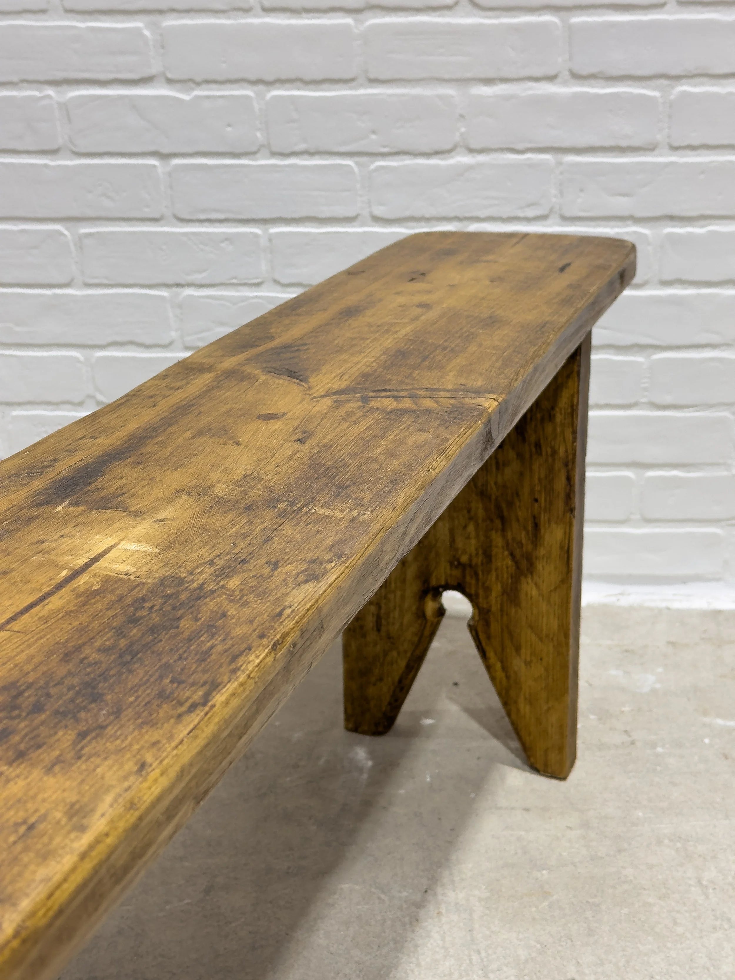 Rustic vintage bench