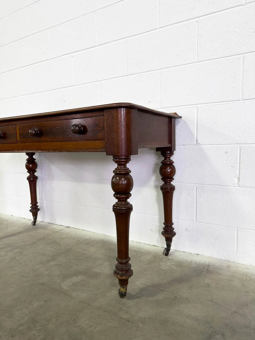 Antique mahogany table or desk