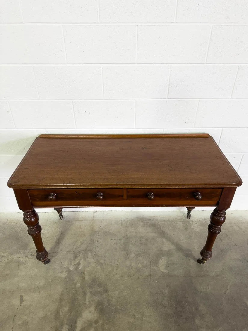 Antique mahogany table or desk