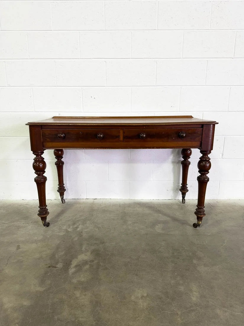 Antique mahogany table or desk