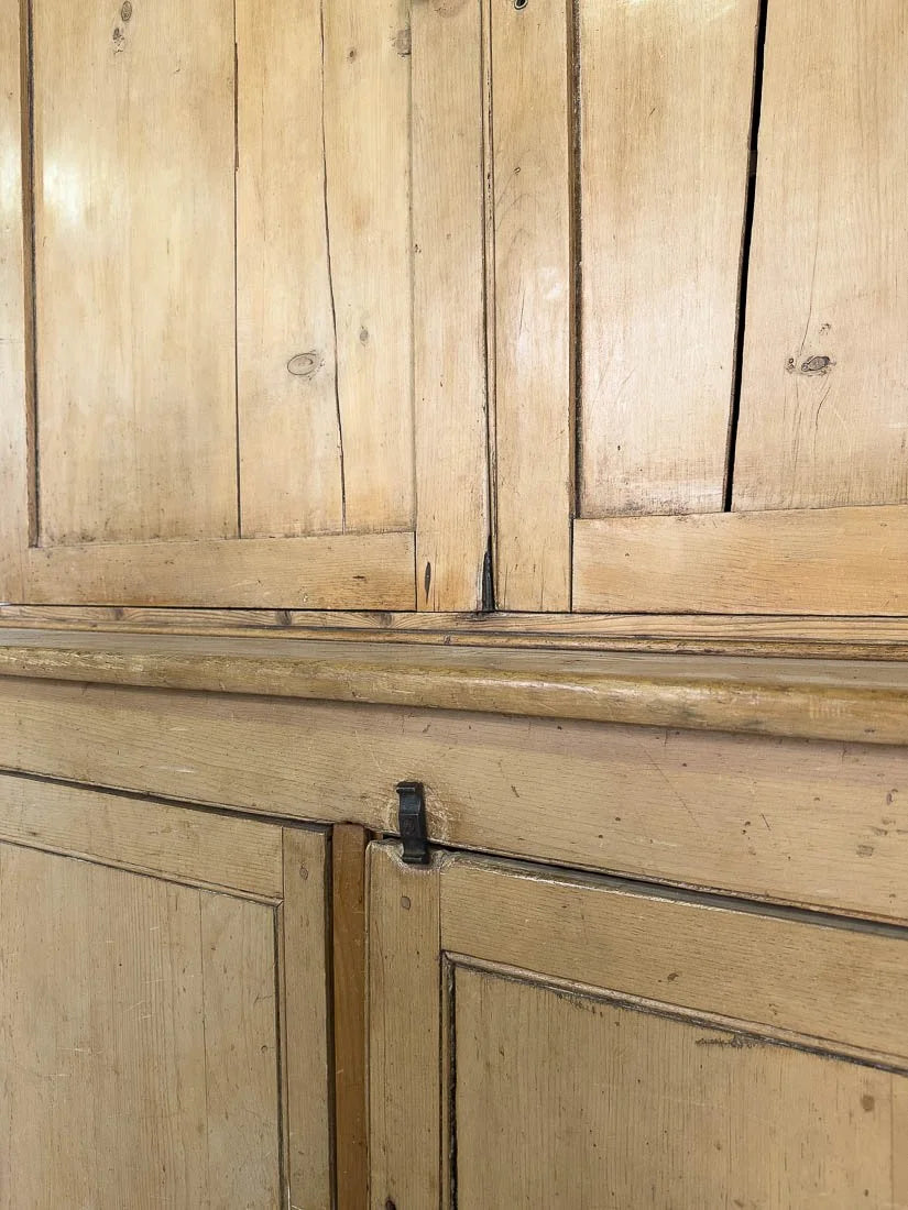 English pine antique larder or country house cupboard