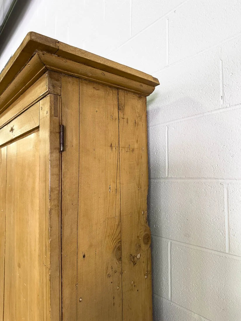 English pine antique larder or country house cupboard