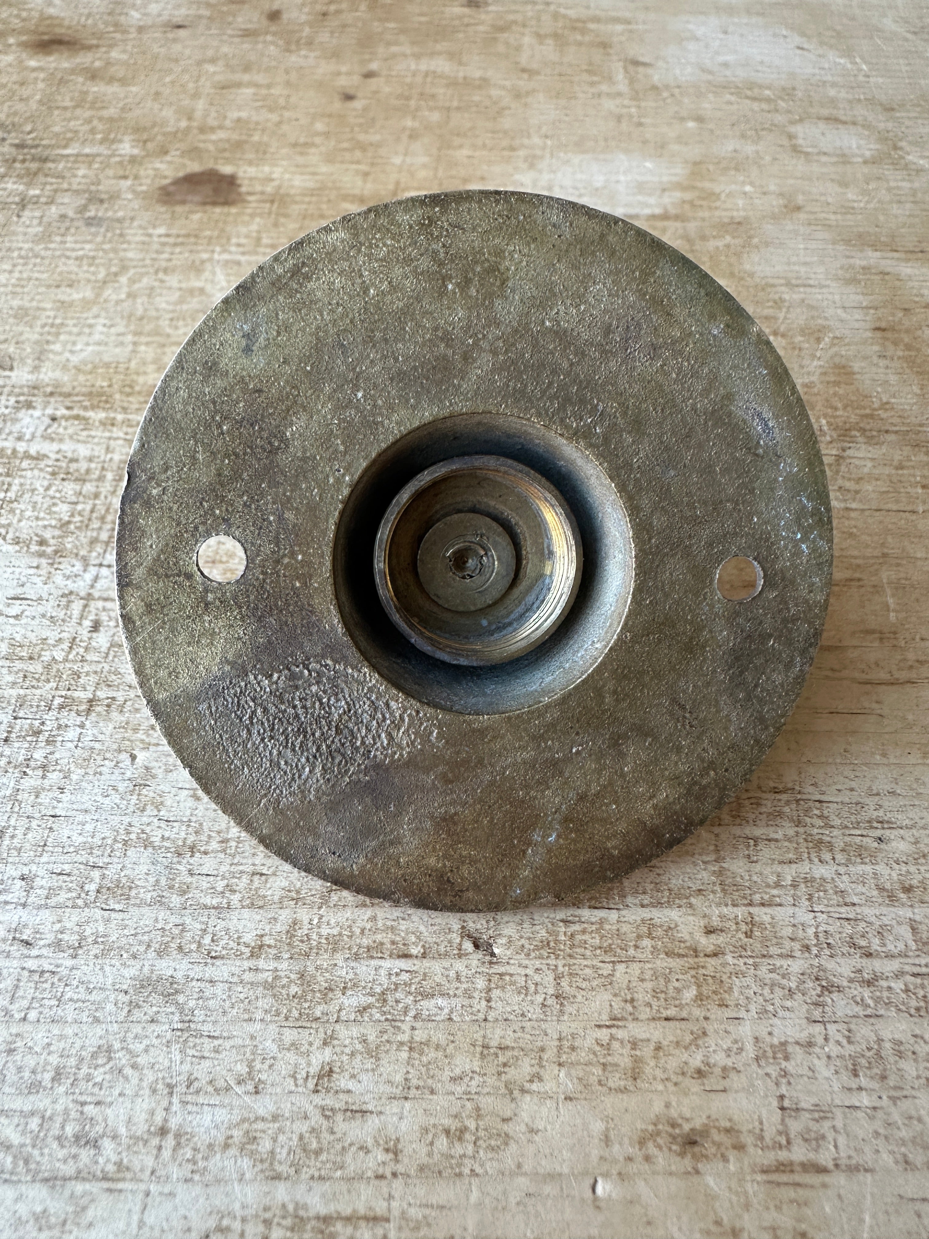 Solid brass door bell